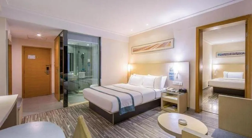 Bed in City Comfort Inn Liuzhou Diwang North Station