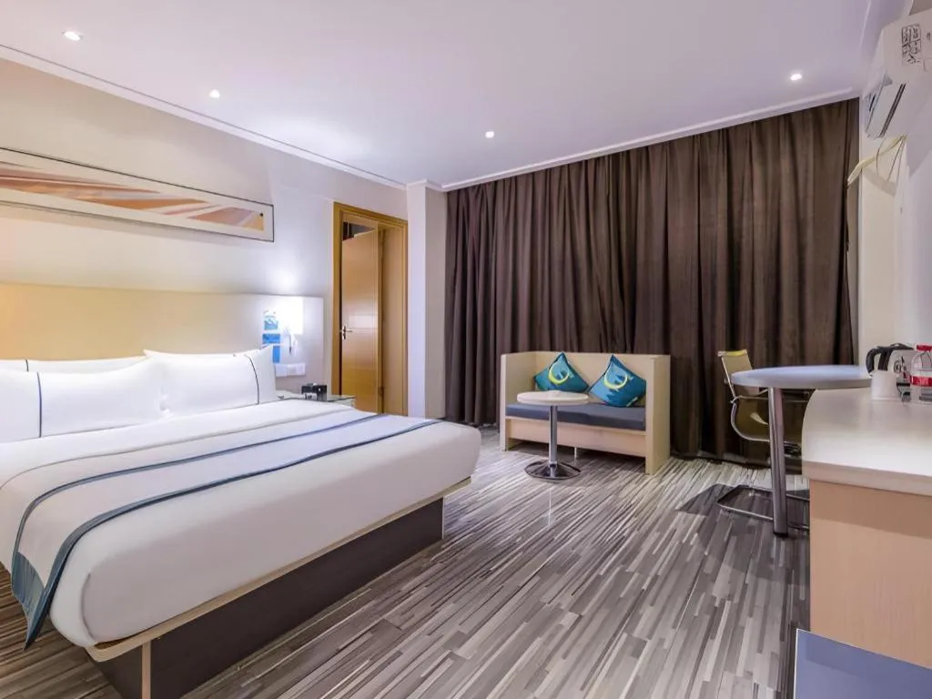 Bed in City Comfort Inn Liuzhou Diwang North Station