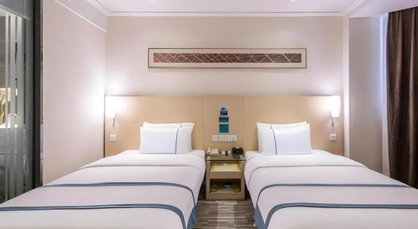 Bed in City Comfort Inn Liuzhou Diwang North Station