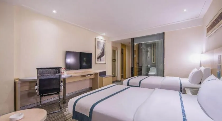 Bed in City Comfort Inn Liuzhou Diwang North Station