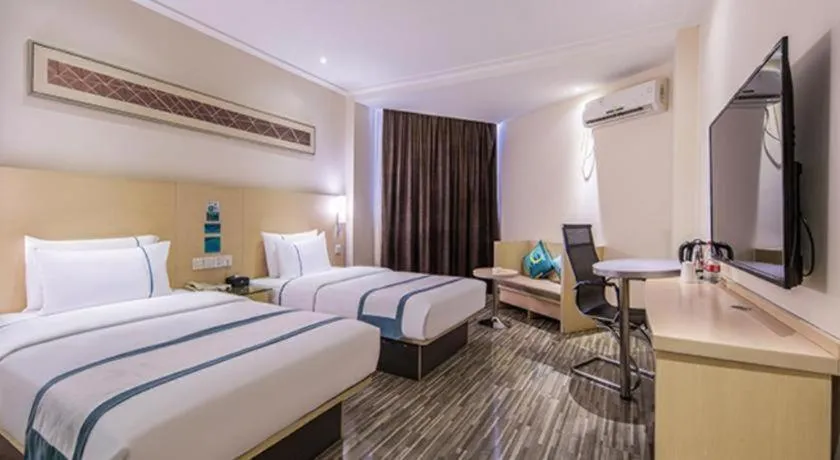Bed in City Comfort Inn Liuzhou Diwang North Station
