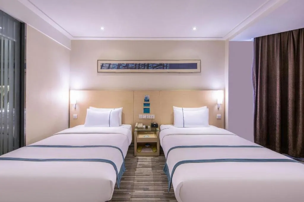 Bed in City Comfort Inn Liuzhou Diwang North Station