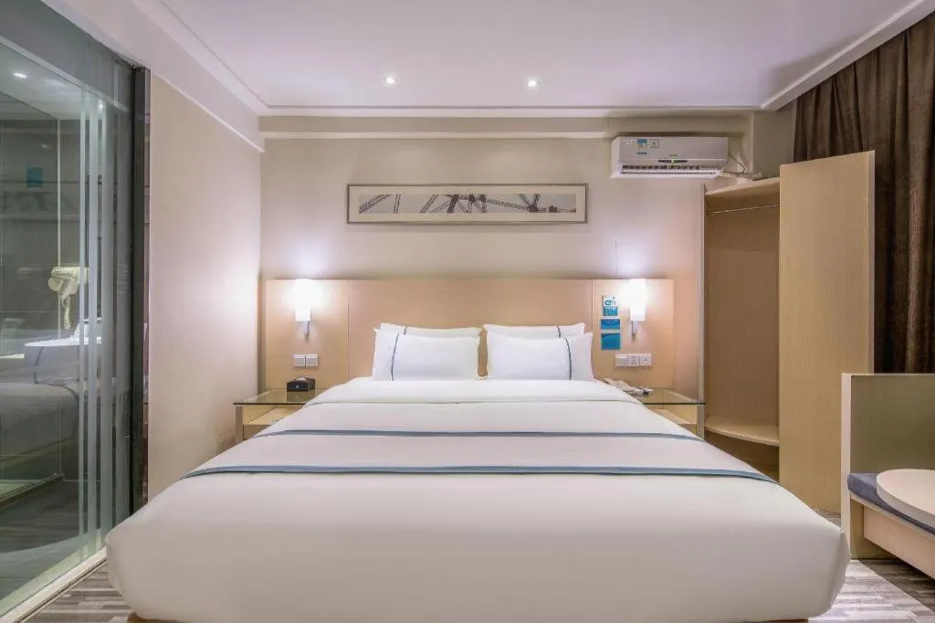 Bed in City Comfort Inn Liuzhou Diwang North Station