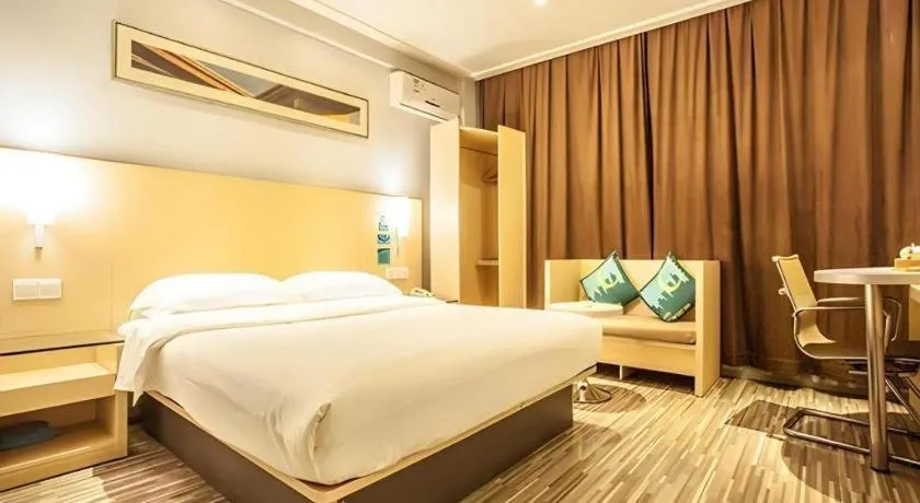 Bed in City Comfort Inn Liuzhou Diwang North Station