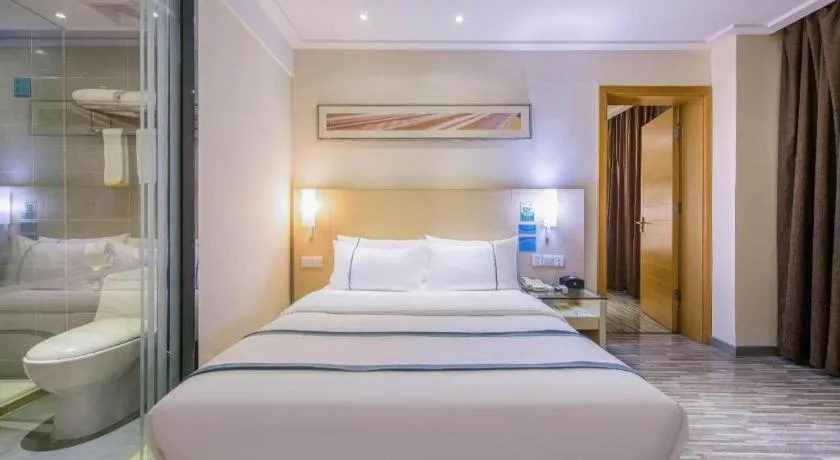 Bed in City Comfort Inn Liuzhou Diwang North Station