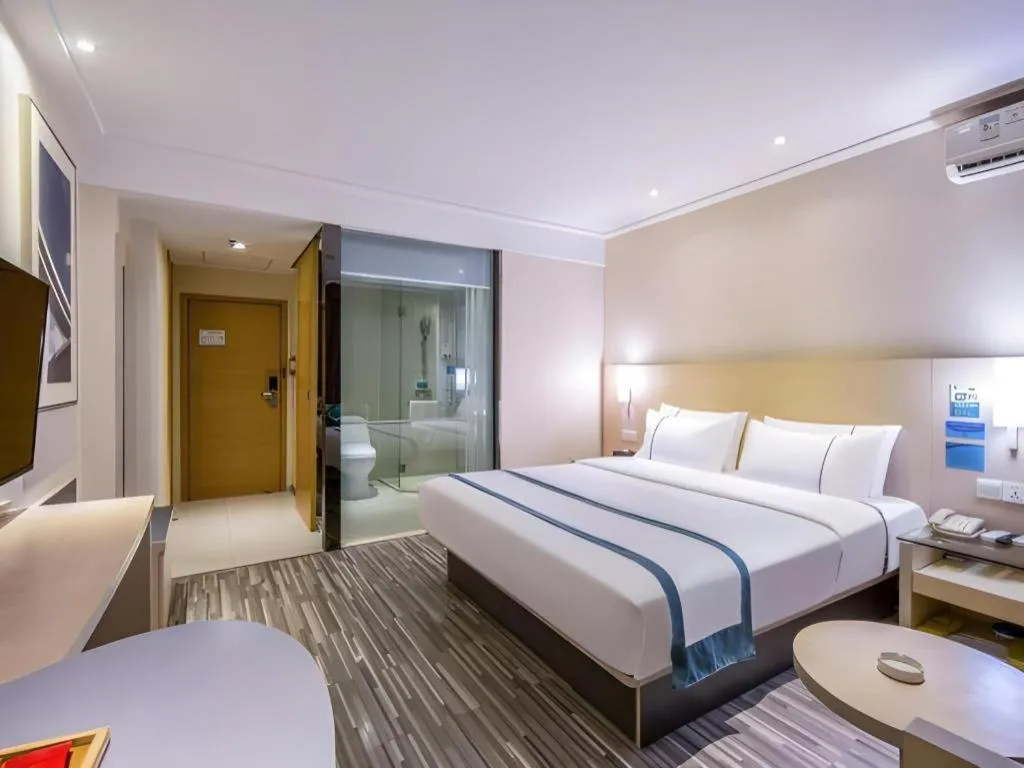 Bed in City Comfort Inn Liuzhou Diwang North Station