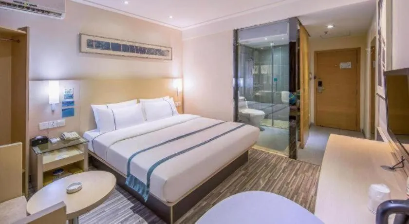 Bed in City Comfort Inn Liuzhou Diwang North Station