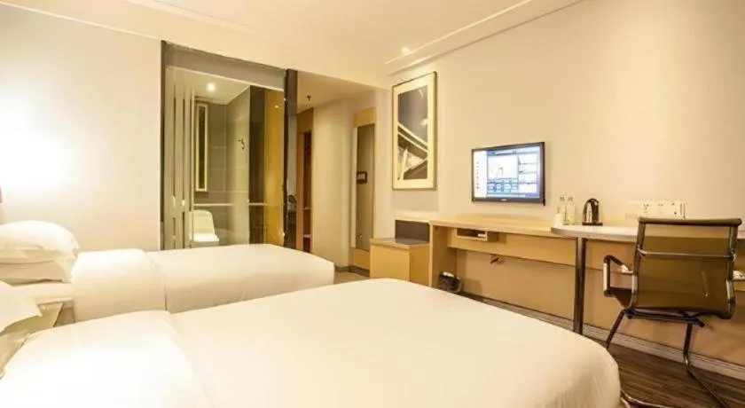 Bed in City Comfort Inn Liuzhou Diwang North Station