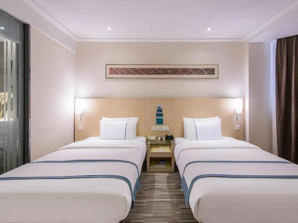 Bed in City Comfort Inn Liuzhou Diwang North Station