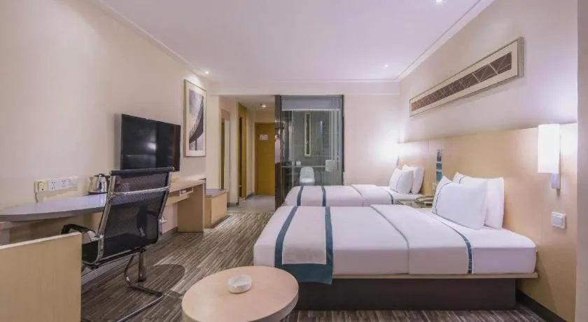 Bed in City Comfort Inn Liuzhou Diwang North Station