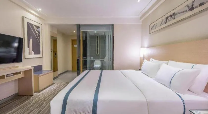 Bed in City Comfort Inn Liuzhou Diwang North Station