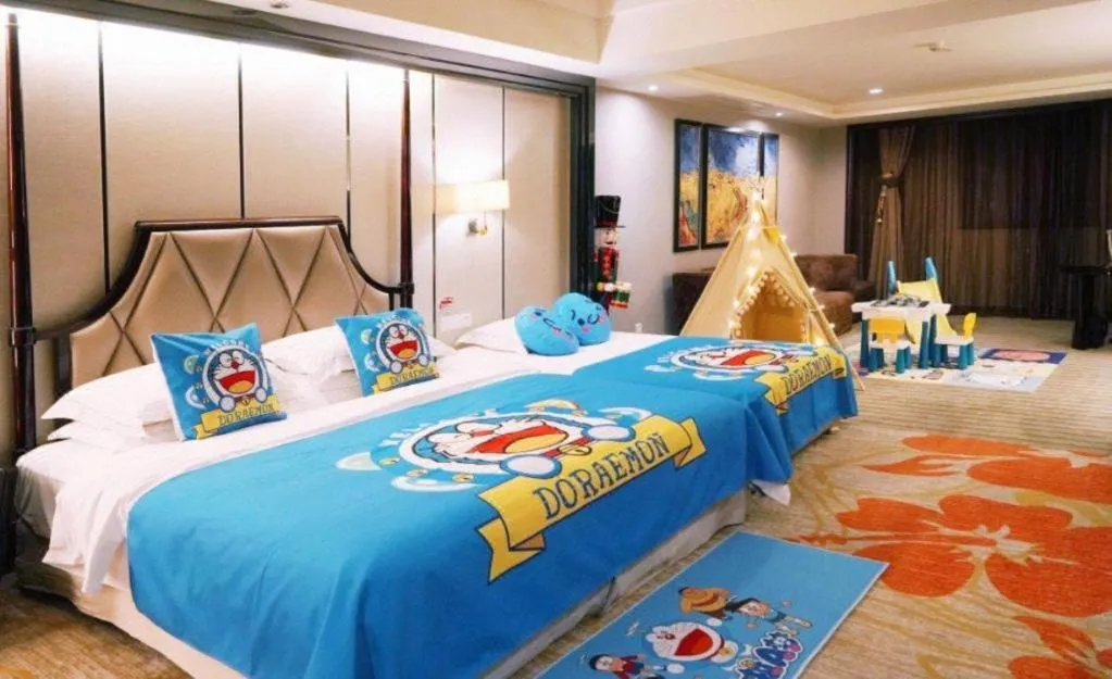 Bed in Country Garden Phoenix Hotel Jurong