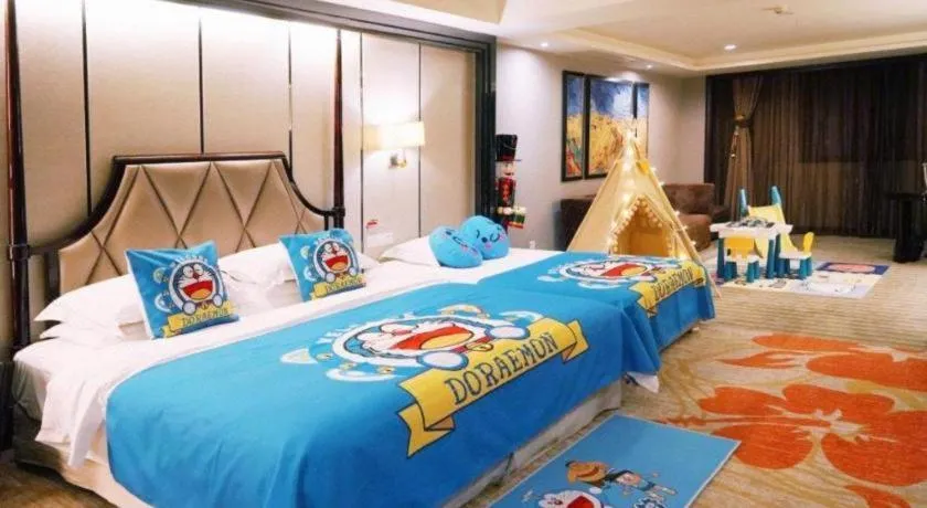 Bed in Country Garden Phoenix Hotel Jurong