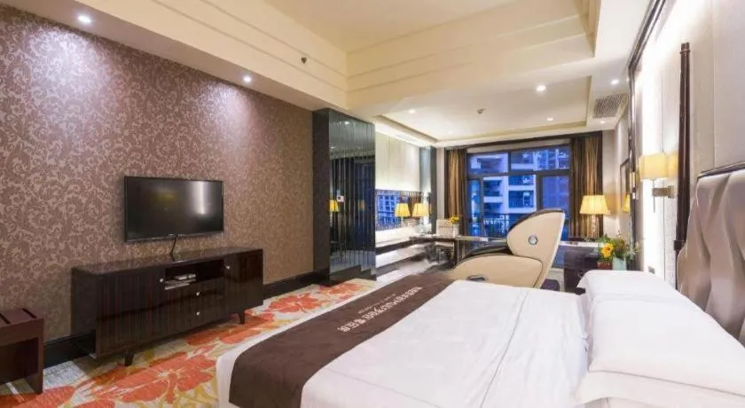 Bed in Country Garden Phoenix Hotel Jurong