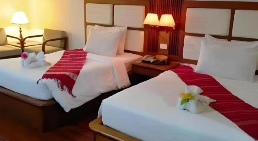 Bed in River City Hotel