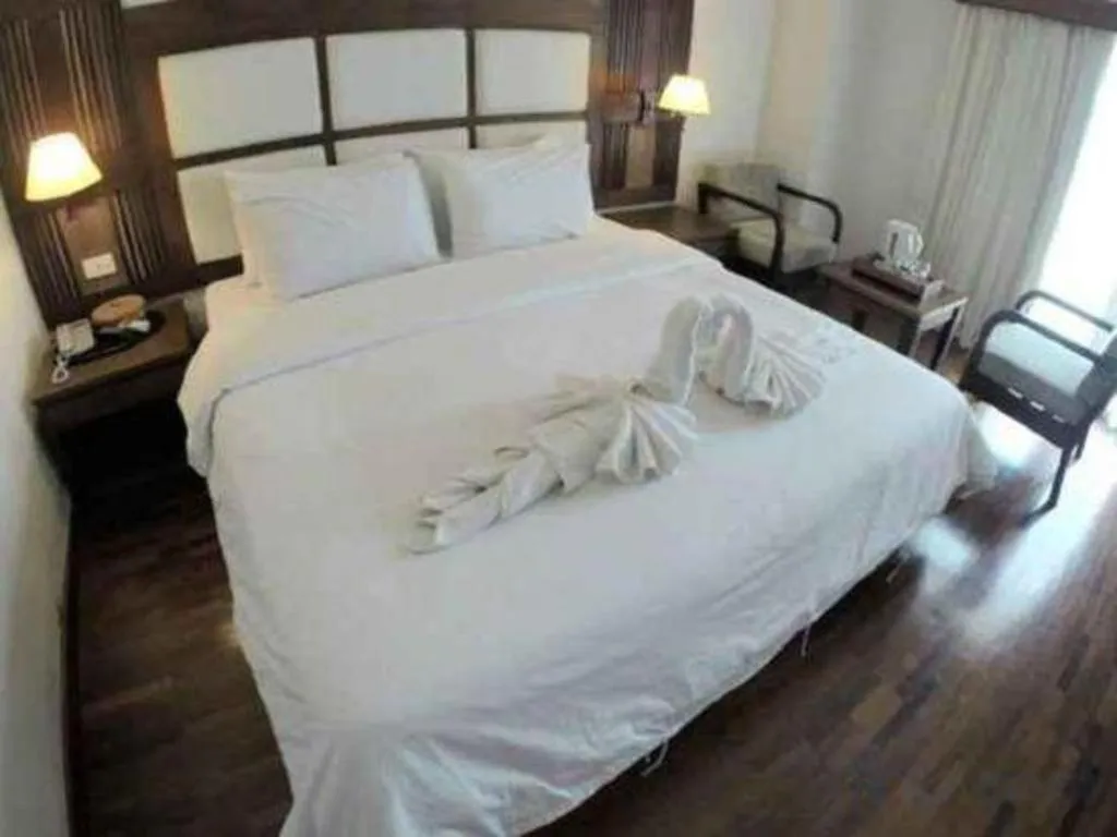 Bed in River City Hotel