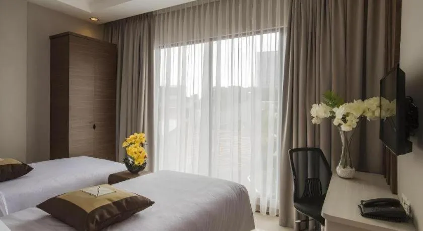 Bed in Sawana Suites