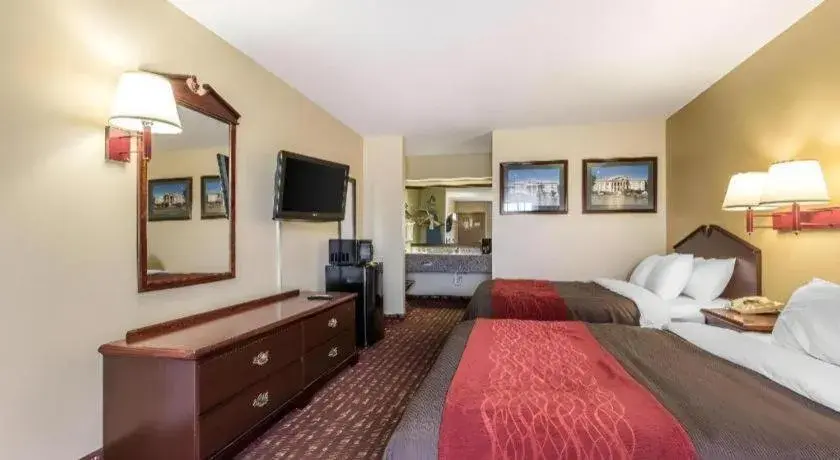 Bed in Quality Inn Andalusia Bed in Quality Inn Andalusia