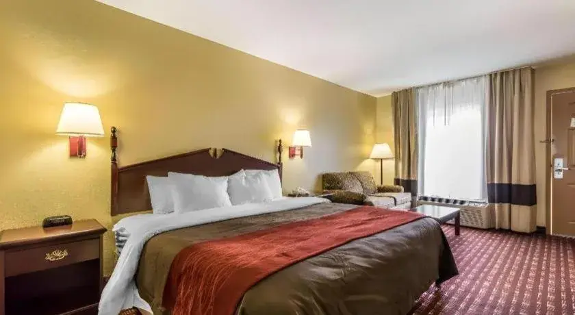 Bed in Quality Inn Andalusia Bed in Quality Inn Andalusia