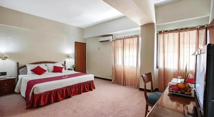 Bed in Sahid Kawanua Hotel