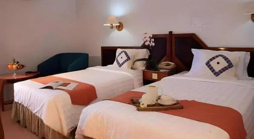 Bed in Sahid Kawanua Hotel Bed in Sahid Kawanua Hotel