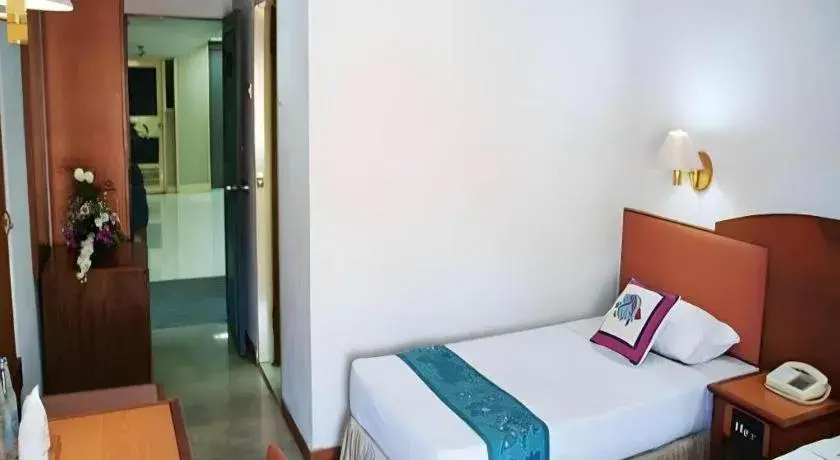 Bed in Sahid Kawanua Hotel Bed in Sahid Kawanua Hotel