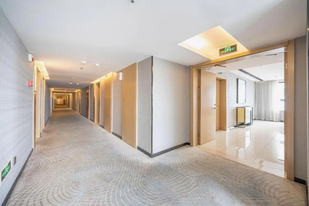 Bed in Echarm Hotel Nanchang Hongcheng Wangfujing