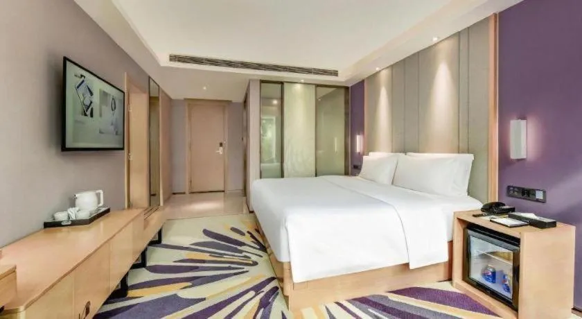 Bed in Lavande Hotel·Xishuangbanna Jinghong Songkran Square