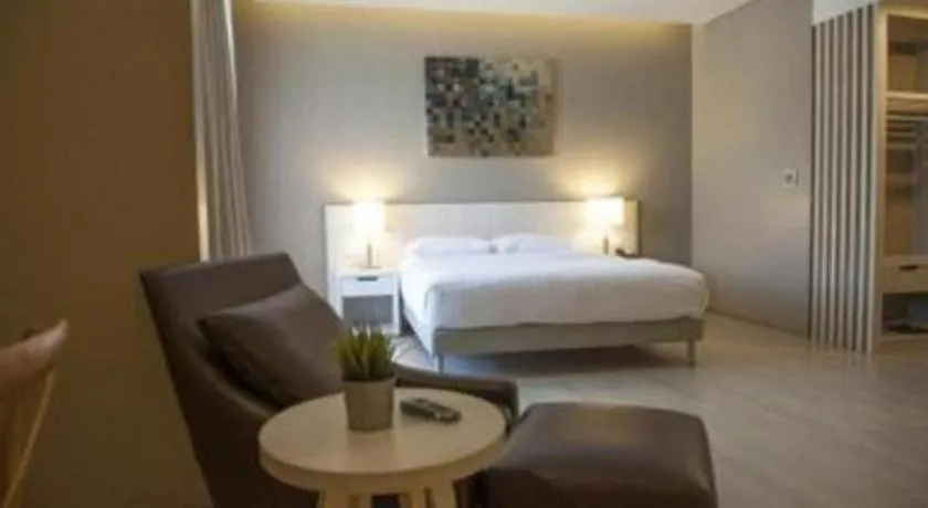 Bed in Double G Resort Anyer