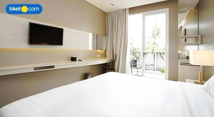 Bed in Double G Resort Anyer