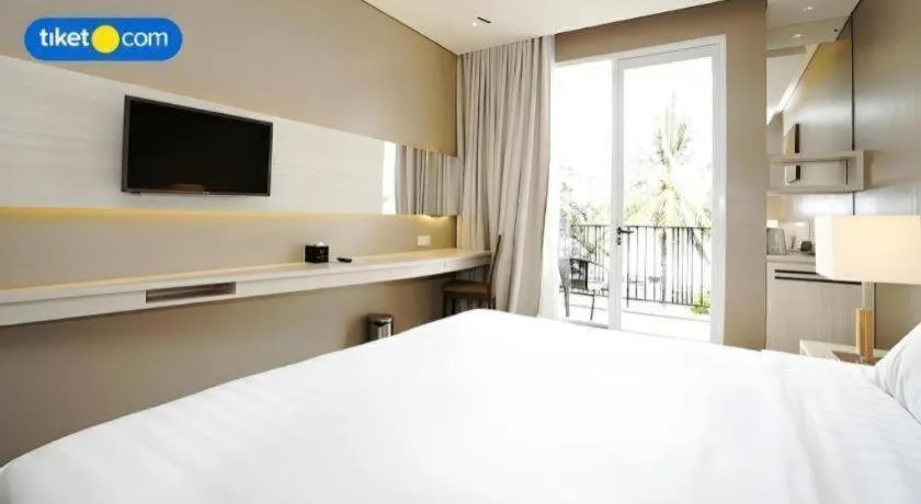 Bed in Double G Resort Anyer