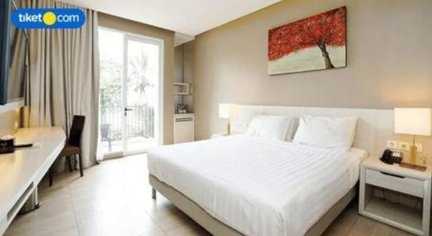 Bed in Double G Resort Anyer