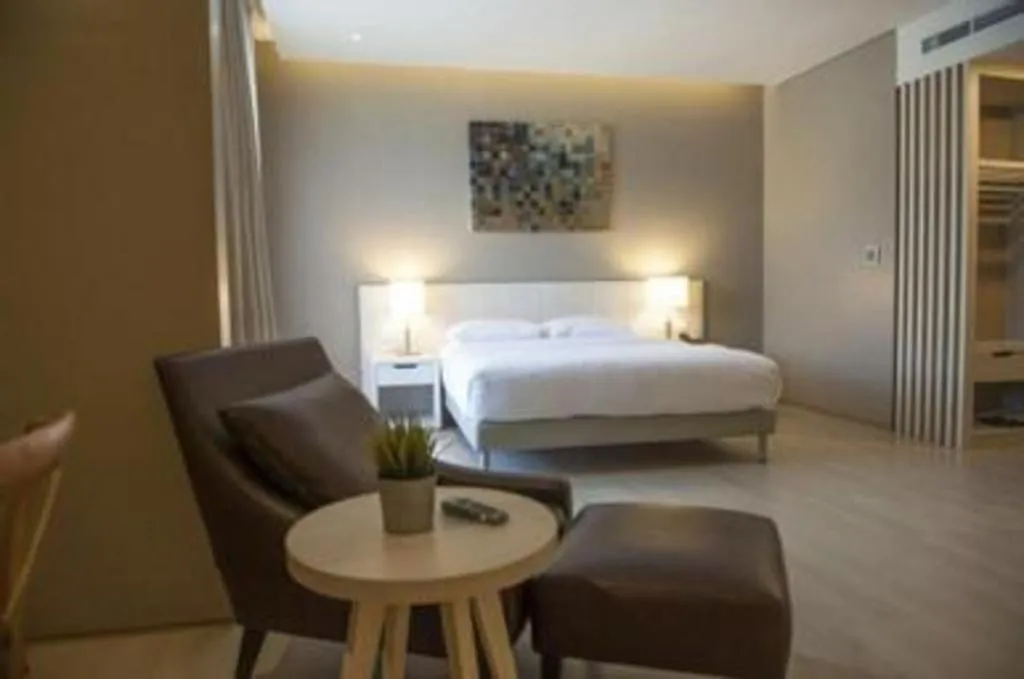 Bed in Double G Resort Anyer