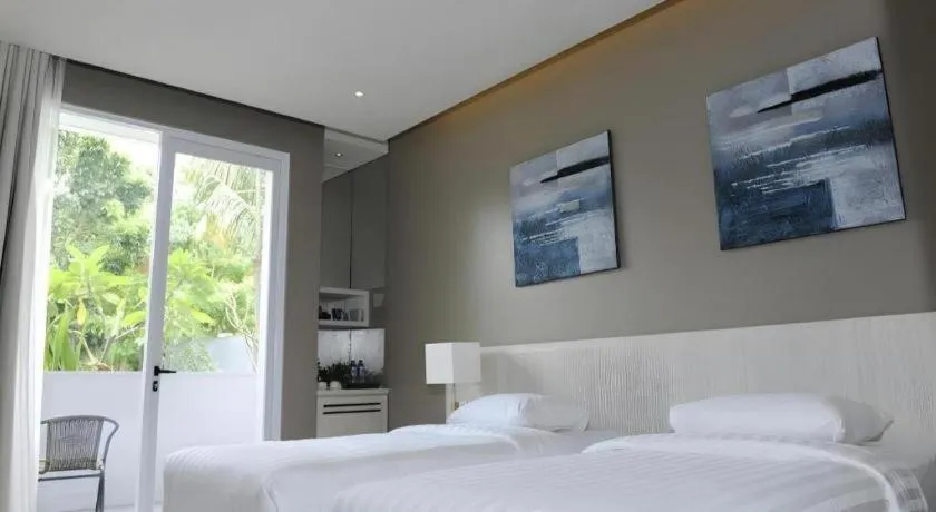 Bed in Double G Resort Anyer