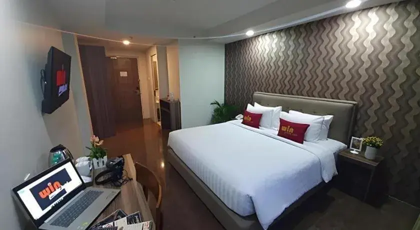 Bed in Win Premier Hotel Mangga Besar Bed in Win Premier Hotel Mangga Besar