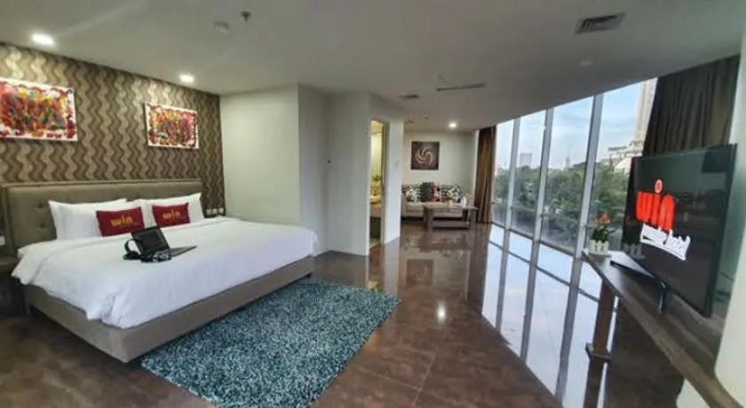 Bed in Win Premier Hotel Mangga Besar