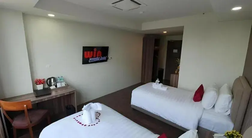 Bed in Win Premier Hotel Mangga Besar Bed in Win Premier Hotel Mangga Besar
