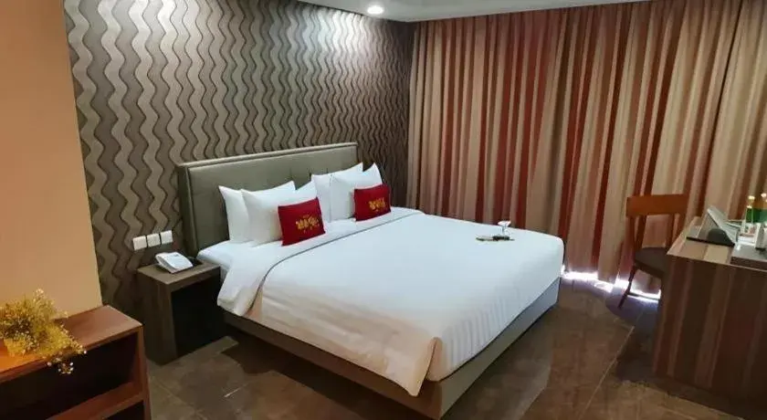 Bed in Win Premier Hotel Mangga Besar Bed in Win Premier Hotel Mangga Besar