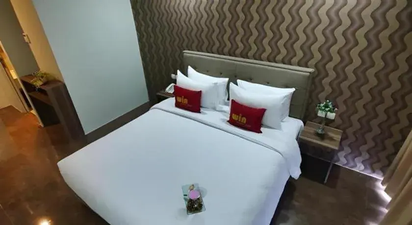 Bed in Win Premier Hotel Mangga Besar Bed in Win Premier Hotel Mangga Besar