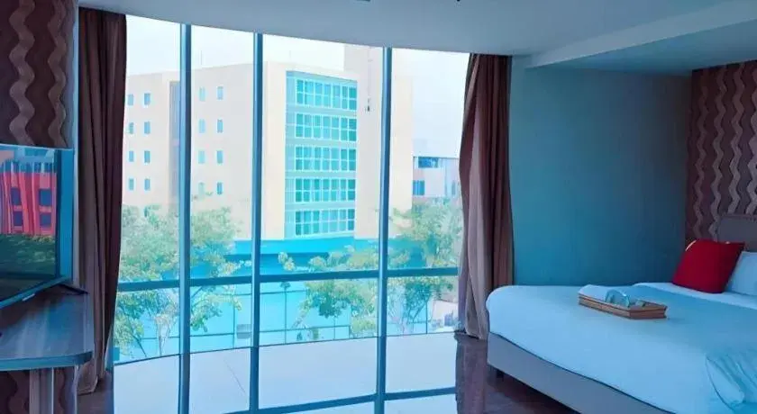 Bed in Win Premier Hotel Mangga Besar Bed in Win Premier Hotel Mangga Besar