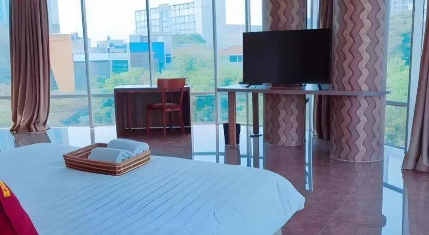 Bed in Win Premier Hotel Mangga Besar Bed in Win Premier Hotel Mangga Besar