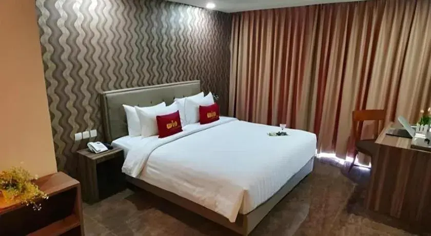 Bed in Win Premier Hotel Mangga Besar Bed in Win Premier Hotel Mangga Besar