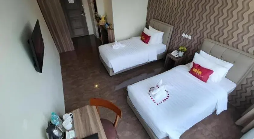 Bed in Win Premier Hotel Mangga Besar Bed in Win Premier Hotel Mangga Besar