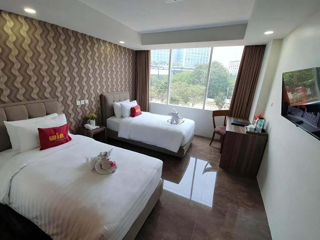 Bed in Win Premier Hotel Mangga Besar