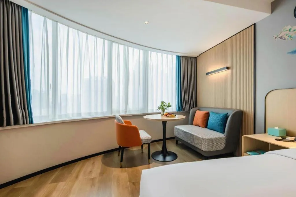 Bed in City Comfort Inn Nanning Guangxi University