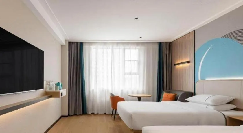 Bed in City Comfort Inn Nanning Guangxi University