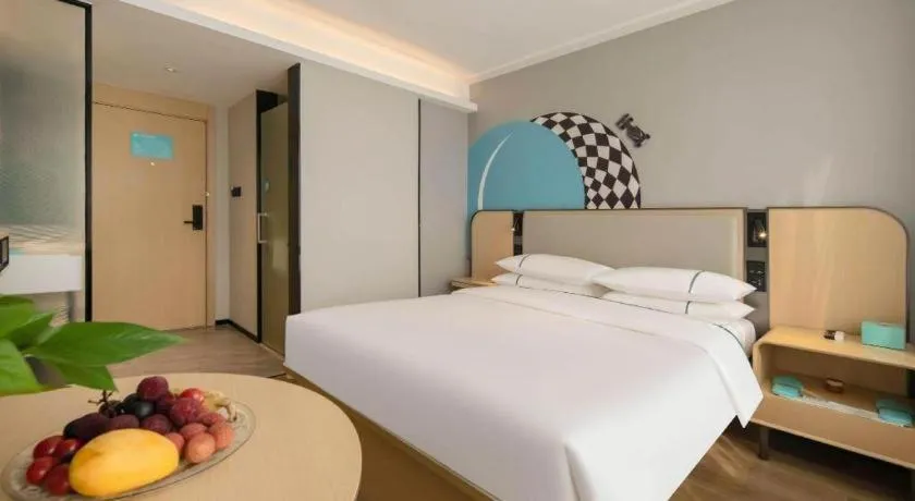 Bed in City Comfort Inn Nanning Guangxi University