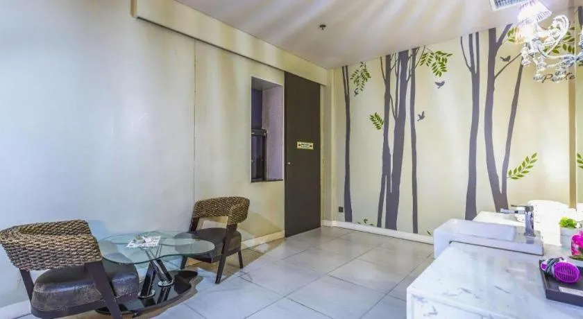 Bed in Qingdao Hengbo Hotel