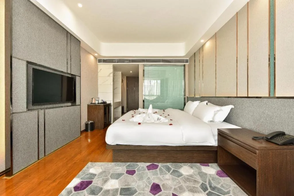 Bed in PARK INN KUNMING AIRPORT