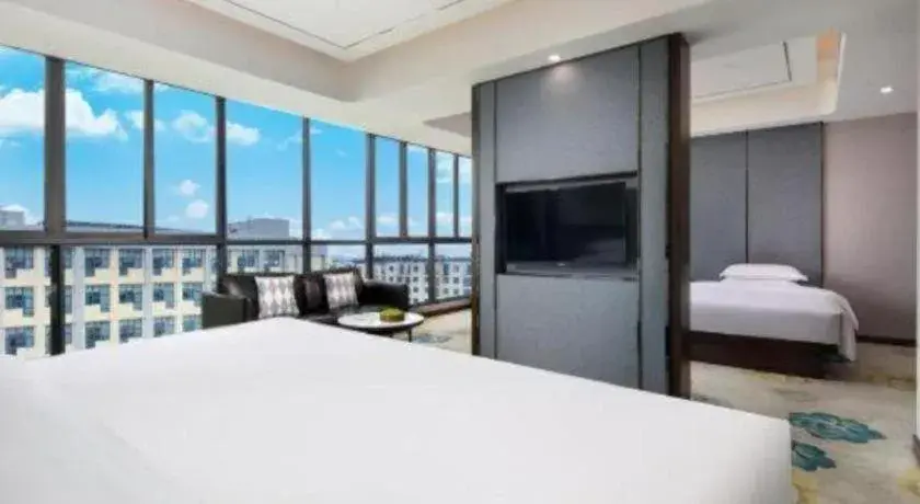 Bed in PARK INN KUNMING AIRPORT Bed in PARK INN KUNMING AIRPORT